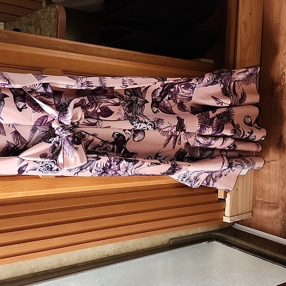 ASOS Tropical Cocktail Dress - Picture 6 of 7